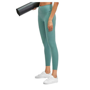 Nuevos Pantalones de Yoga Transpirables de Cintura Alta para Mujer, Tejidos y Sin Costuras, con Protección UV - Product Image 3