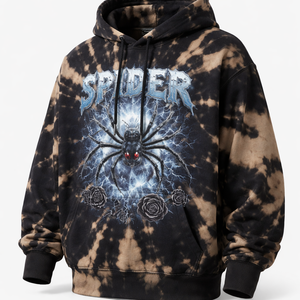 เสื้อสเวตเชิ้ตสไปเดอร์แบบหนาสั่งทำขายส่ง ผู้ผลิต OEM สำหรับผู้ชายและผู้หญิง - Product Image 3