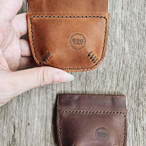 Monedero Pequeño de Cuero Genuino, Mini Portamonedas y Monedero para Cambio, Clásico Hecho a Mano para Uso Diario, Regalo para Hombres y Mujeres - Product Image 2