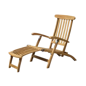 Chaises Pliantes Design Moderne Bois Massif Lever de Soleil Chaises Longues Pour Piscine Plage et Patio Meubles Meilleur à Qualité - Product Image 4