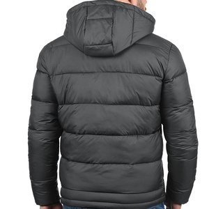 Veste d'hiver rembourrée épaisse pour homme, imperméable, respirante, écologique, avec capuche amovible, garnie de fibres de polyester - Product Image 4