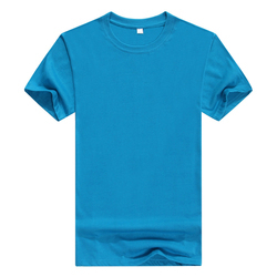 เสื้อยืดผ้าฝ้าย100% เรียบของผู้ชายเสื้อยืดพิมพ์ลายว่างพิมพ์ลายเป็นมิตรกับสิ่งแวดล้อมระบายอากาศได้ดี - Product Image 4