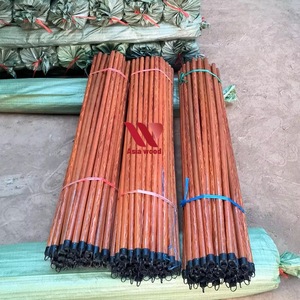 Mango de fregona de escoba de madera 2 en 1 Cerdas suaves Venta directa de fábrica portátil de alta calidad de Vietnam - Product Image 6