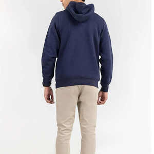 Sudadera con Capucha para Hombre, Suministro Directo de Fábrica, con Logotipo Bordado Personalizado, Mangas Largas y Diseño Sólido, Mezcla de Algodón Básico para Adultos - Product Image 2