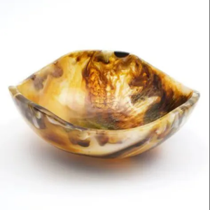 Bol de service en résine en gros avec motif artistique sophistiqué pour la maison, la cuisine, l'hôtel et la restauration - Product Image 3
