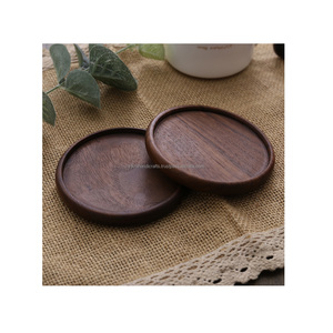 New Products <b>Coaster</b> Designs With Natural Wood Best <b>Table</b> Pads Multiple Designs Rounded Flat <b>Coasters</b> Set for Home Decoration - Product Image 2