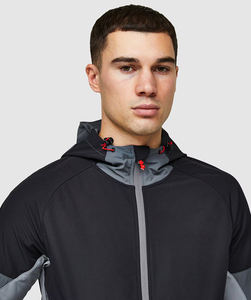 Trajes Deportivos de Nylon para Hombre 2026, de Alta Calidad, con Logotipo Personalizado, Chaqueta Deportiva con Cremallera, Pantalones Deportivos con Capucha y Cordón Ajustable - Product Image 5