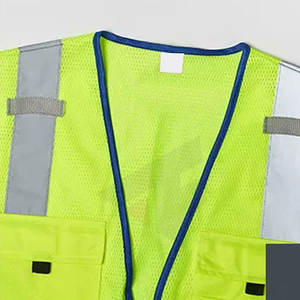 Chaleco de Seguridad de Nuevo Diseño para Trabajo al Aire Libre, Transpirable, MOQ Bajo, Chaleco de Seguridad de Alta Calidad - Product Image 3