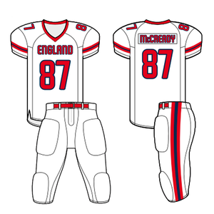 Maillot de football américain personnalisé en gros, uniforme d'équipe sublimé - Product Image 5