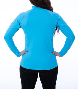 Chemise d'équitation professionnelle de luxe haut de gamme pour femme, décontractée, unie, avec logo brodé, légère, à séchage rapide - Product Image 2