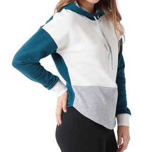 ชุดเซ็ตเสื้อฮู้ดดี้และกางเกงขาสั้นผ้าฟลีซ 180 กรัม รุ่นใหม่ล่าสุด แฟชั่นลำลองสำหรับฤดูร้อน ผ้าโพลีเอสเตอร์ผสมสแปนเด็กซ์ ความยาวเหนือเข่า สำหรับผู้หญิง - Product Image 2