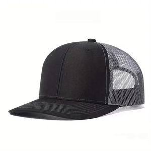 Gorra de Béisbol Unisex de 6 Paneles, Tela de Malla, Color en Contraste, Transpirable, Ajustada, para Primavera/Verano, Uso Casual, Talla Adulto, Gorra Trucker - Product Image 4
