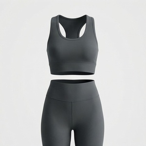 Quick Dry Comfortable Mens Yoga Set Gym Workout Fitness Activewear Exercise Sports <b>Apparel</b> Garments Gear Items Attire - Product Image 1