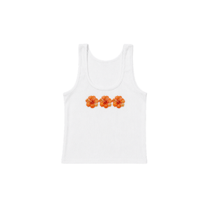Camiseta sin mangas blanca para mujer con diseño de gato bordado, cuello redondo informal, tela de algodón transpirable, decoración frontal, camiseta sin mangas para mujer - Product Image 5