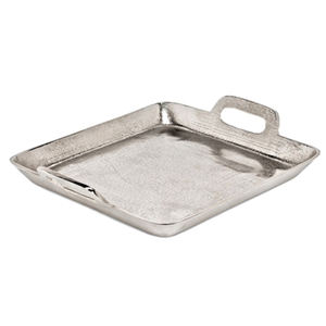 Plateau de service décoratif martelé en aluminium moulé de qualité supérieure pour fruits, idéal pour la maison et les restaurants - Product Image 5