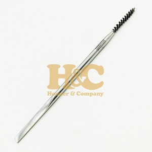 Cepillo de Alta Calidad para Recortar Cejas, Cepillo Profesional para Pestañas Postizas, Cepillo Sostenible de Acero Inoxidable para Cejas de Visón - Product Image 4