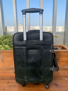 Full Grain Genuine Leather Large Capacity 4 Spinner Wheels Suitcase Wholesale Travel Caster <b>Trolley</b> With Briefcase Luggage Bags - Product Image 5