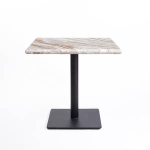 Mesa Cuadrada Moderna de Mármol Sawar para Hotel o Restaurante, Base de Pedestal Metálico, Ecológica y Duradera para Muebles de Comedor Comerciales - Product Image 3