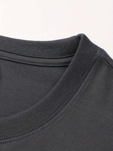 T-shirts en jersey 100 % coton de haute qualité pour hommes, couleur unie, design vierge, logo avant disponible, coton pakistanais doux et uni - Product Image 4