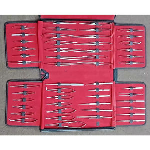 Juego de microcirugía manual de acero inoxidable no magnético: Portaagujas, tijeras e instrumentos para cirugía ocular/oftálmica - Product Image 6