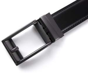 Ceinture pour homme en cuir véritable, design personnalisé, boucle à ardillon en alliage, style décontracté, couleur, taille et logo personnalisables, service OEM - Product Image 1