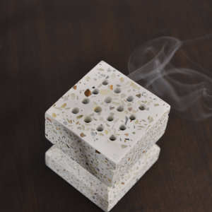 Quemador de incienso de mármol puro, soporte para Bakhoor, incensario de resina, ideal para aromaterapia, yoga, spa, hogar, decoración cristiana para iglesias. - Product Image 2