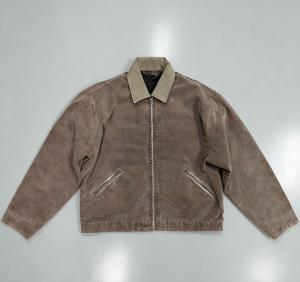Chaqueta de Lona de Algodón para Hombre de Alta Calidad, con Cremallera Completa, Personalizada, Estilo Retro, Tipo Cowboy, Universitaria, Detroit - Product Image 4