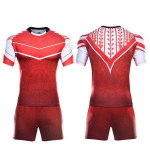 Toile de Rugby à Motifs Imprimés Coupe-Vent en Polyester Respirant et Durable Unisexe - Product Image 3