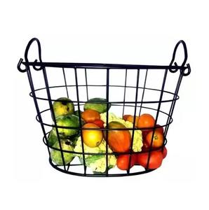 Panier à fruits en métal, organisateur de rangement moderne pour la maison, la cuisine, la table, décoration de table à manger, organisateur décoratif - Product Image 5