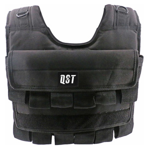 Chaleco con Peso Profesional, Material Oxford Ecológico, Relleno de Poliéster Ajustable de 8-20 kg, Chaleco con Peso para Gimnasio, Correr, Entrenamiento Físico - Product Image 3