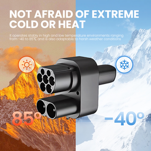 Adaptador de Cargador CCS2 a Tesla EV Directo de Fábrica, Certificado IEC62196 para Autos Eléctricos Tesla Model 3 Y S X Versión Europea - Product Image 4