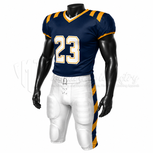 Uniforme de Fútbol Americano Personalizable en Diferentes Colores, Transpirable y Moderno, Talla Grande, con Nombre y Número del Equipo - Product Image 3