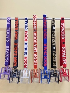 Wholesale Gameday Beaded Purses Straps College Girls Team Personalized Team Strap with Sports Icons Football Fan Accessories - Product Image 5