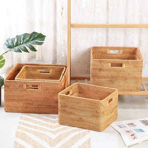 Cesta de Ratán Natural Premium de Moda para Servicio en Restaurantes y Presentación de Comidas, Cestas de Ratán Hechas a Mano Duraderas 2026 - Product Image 5