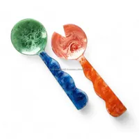 Ensemble de cuillères en résine de qualité supérieure pour servir lors de fêtes et pour la cuisine, accessoires d'organisation de cuisine