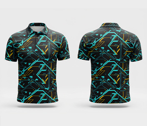 Polo Transpirable con Sublimación Completa – Ropa Deportiva de Secado Rápido para Hombres, Mujeres y Jóvenes, Polo Activo de Secado Rápido - Product Image 2