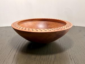 Meilleur design, accessoires de table vintage en bois pour la cuisine, bol à riz et à soupe pratique en bois durable gravé - Product Image 5