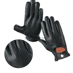 Guantes de Motocicleta de Piel de Cabra Premium con Impresión Personalizada, Compatibles con Pantalla Táctil, Logotipo Personalizado - Product Image 5