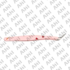 Pinzas de Acero Inoxidable Duraderas de Alta Calidad para Extensión de Pestañas, Punta Serrada para Artistas Profesionales de Pestañas, Uso Personal en Salón - Product Image 1