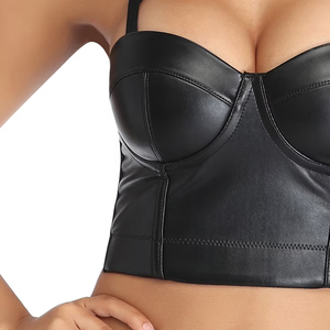 Good Selling Unique Design Newest Trendy Product Latest Black Color Punk Push <b>Up</b> Medium Control Corset Shapewear For Women - Product Image 4