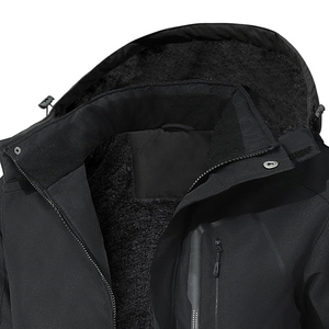 Vêtements de sécurité, nouvelle veste de travail d'hiver pour hommes, de bonne qualité, prix bas, logo personnalisé et couleur unie - Product Image 3