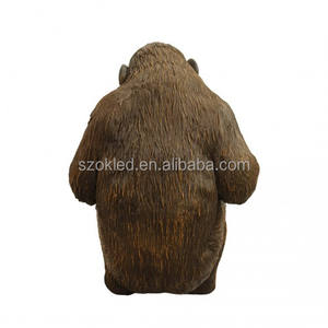 Manger chimpanzé hippopotame Husky mouton boîte <span class=keywords><strong>de</strong></span> dynamite dinosaure Halloween citrouille <span class=keywords><strong>poussin</strong></span> Pâques fibre <span class=keywords><strong>de</strong></span> verre décoration <span class=keywords><strong>de</strong></span> vacances - Product Image 4