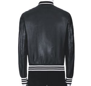 2024 fabricante de alta calidad chaqueta de bombardero de invierno bordado piloto de impresión digital bombardero de cuero personalizado chaqueta con forro ODM - Product Image 2