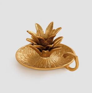 Beautiful Floral Brass <b>Candle</b> <b>Stand</b> - Product Image 2