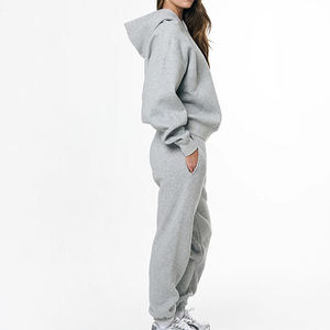 Conjunto Deportivo Informal de Dos Piezas para Mujer, Sudadera y Pantalones Deportivos, Ropa Deportiva - Product Image 2