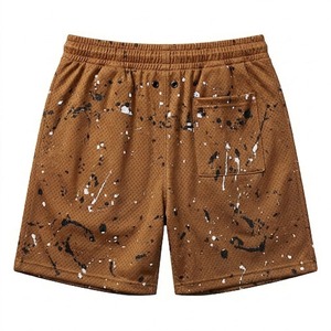 Shorts de basket-ball pour hommes surdimensionnés de qualité supérieure, respirants, en mesh, pour la salle de sport - Product Image 2