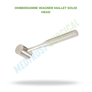 Ombredanne Wagner Mallet Solid Head 8 Inch Neuro Spine Surgical Instrument Orthopedic Bone Hammer Use - Product Image 2