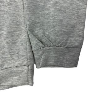 Sudadera holgada de gran tamaño de alta calidad 2025 para mujer, Top corto de manga larga con cordón, sudadera con hombros descubiertos, chándal con estampado personalizado - Product Image 6