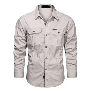 Camisa Casual de Manga Larga de Mezclilla para Hombre, Camisa de Fiesta de Manga Larga para Hombre, Camisa Formal de Algodón Transpirable para Hombre - Product Image 2