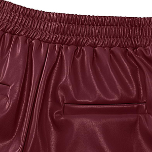 New Style Unique Design <b>Women</b> Cowhide <b>Leather</b> <b>Shorts</b> Best Selling Customized Made <b>Women's</b> <b>Leather</b> <b>Shorts</b> Customized Size - Product Image 5